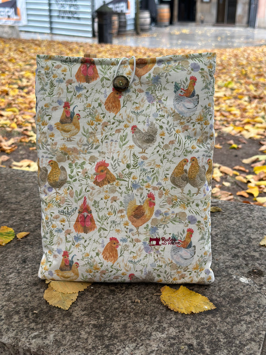Funda libro grande Galiñas